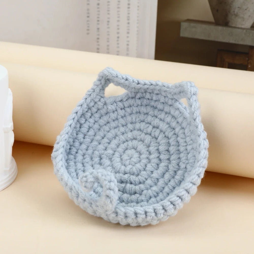 Handwoven Crochet Animal Coaster