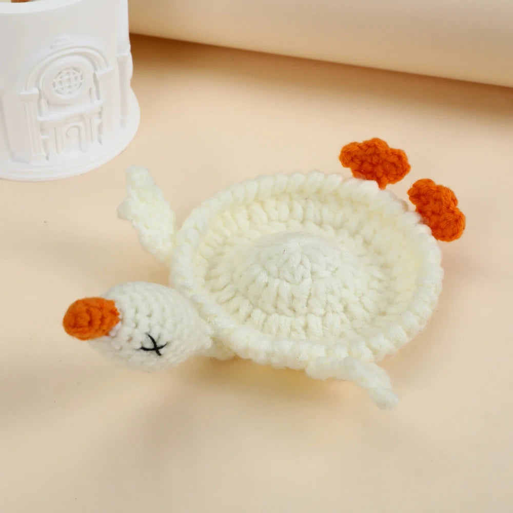Handwoven Crochet Animal Coaster