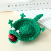 Handwoven Crochet Animal Coaster