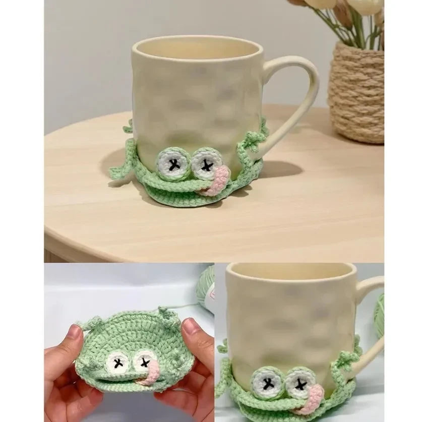 Handwoven Crochet Animal Coaster